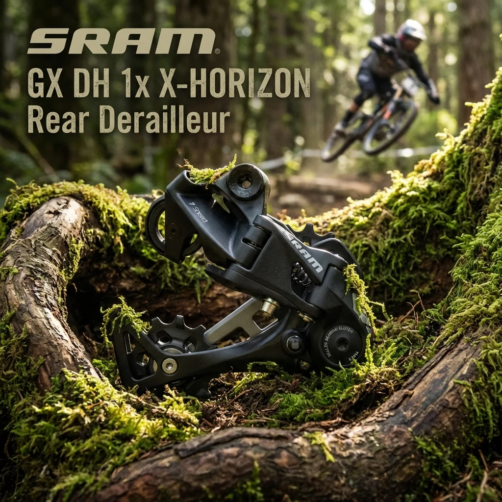 

Задний переключатель SRAM GX DH 1x X-HORIZON RD-GX-1DH-A3, 7-скоростной, совместимый с трансмиссией SRAM X01 DH X-HORIZON ™