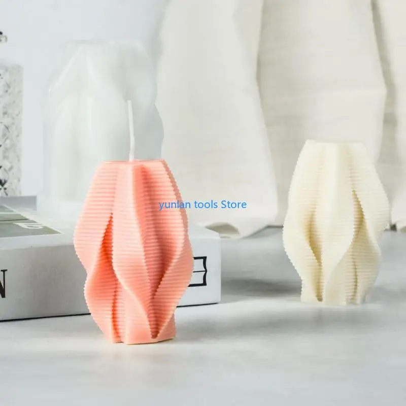 50LB Pillar Mold Epoxy Resin Casting Mold BPA Dishwasher Safe for Making Soap Cake Fondant Decoration