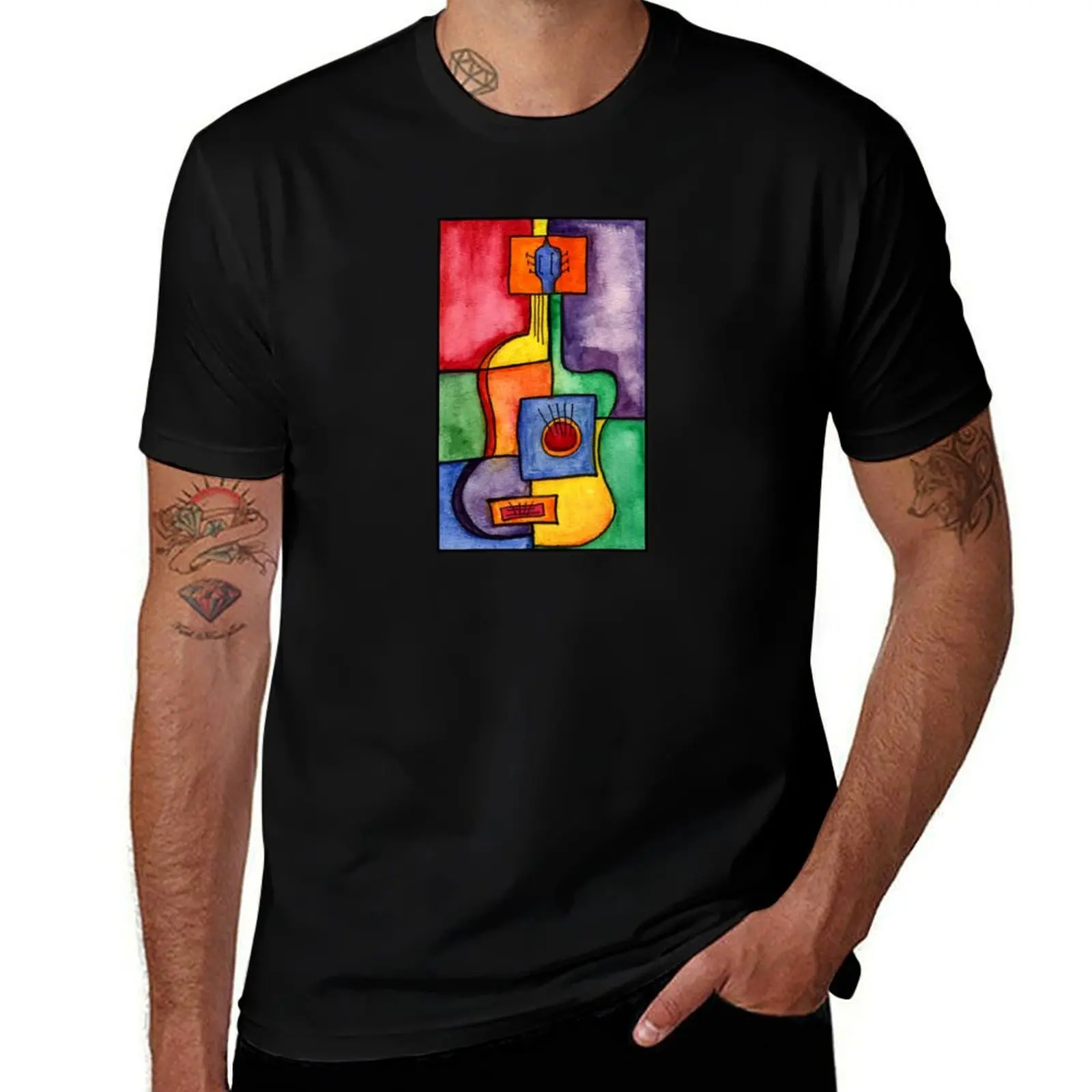 

Classical Guitar T-Shirt funny t shirts man cotton t shirt man T-Shirt
