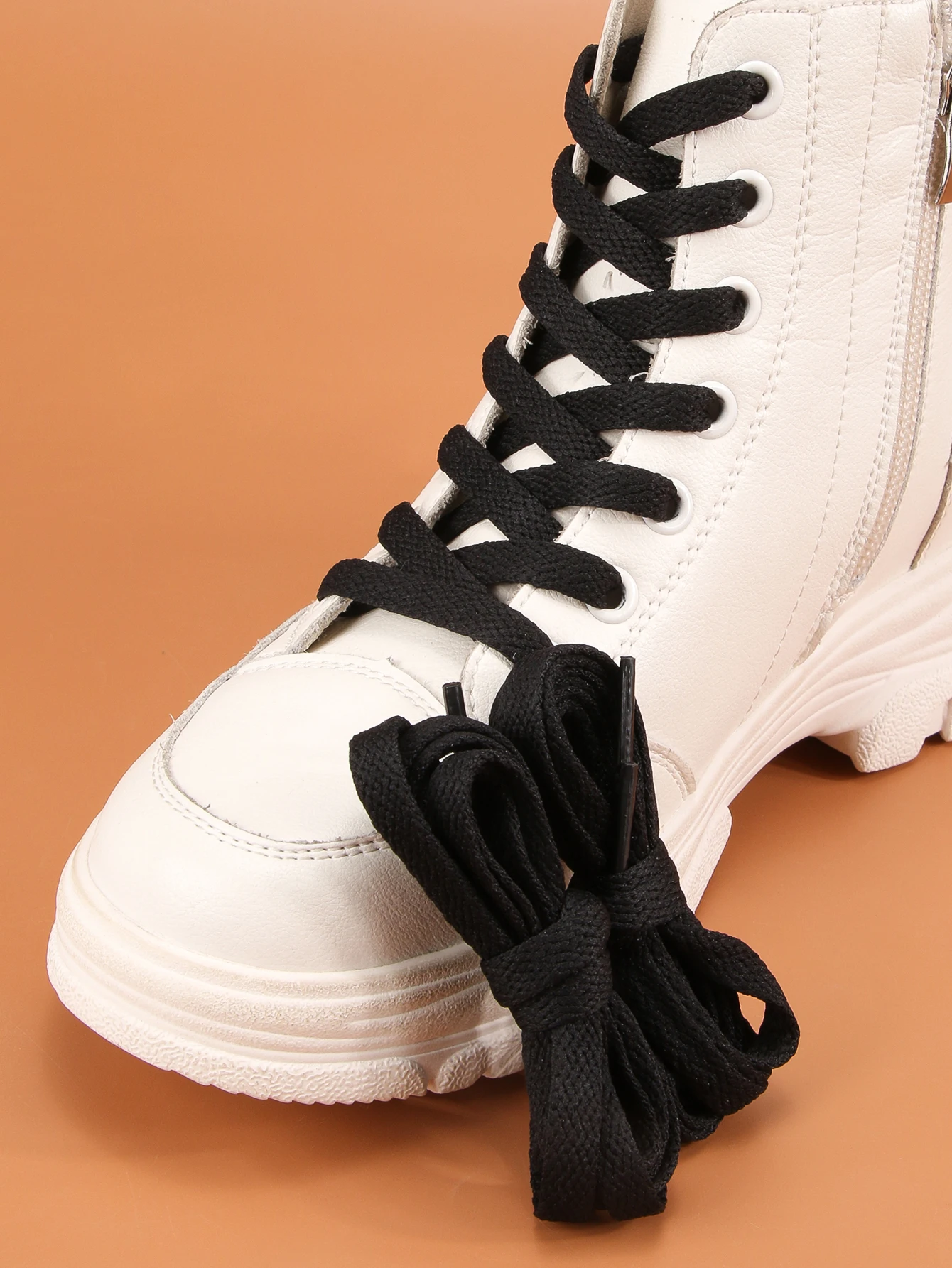 1 pair Oval Shoelaces Half Round Shoe Laces for Athletic Shoelaces Different Lengths image 6