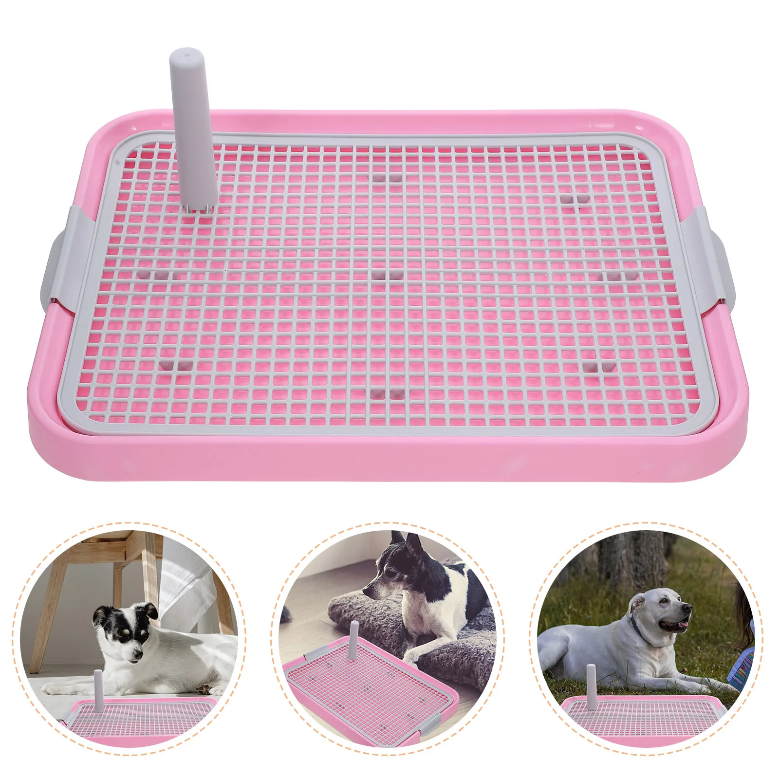 

Portable Dog Training Toilet Indoor Dogs Potty Pet Toilet For Small Dogs Cats Cat Litter Box Puppy Pad Holder Tray Pet Supplies