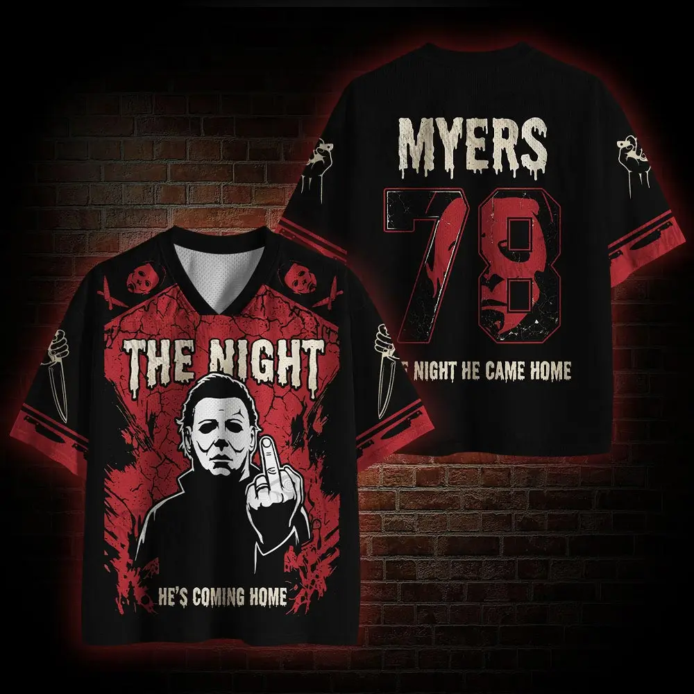 2026 New Nordic Mythical Theme Sports Fashion Short Sleeve V-neck Street View Clothing Mythical Fan Gifts T-shirt   Halloween