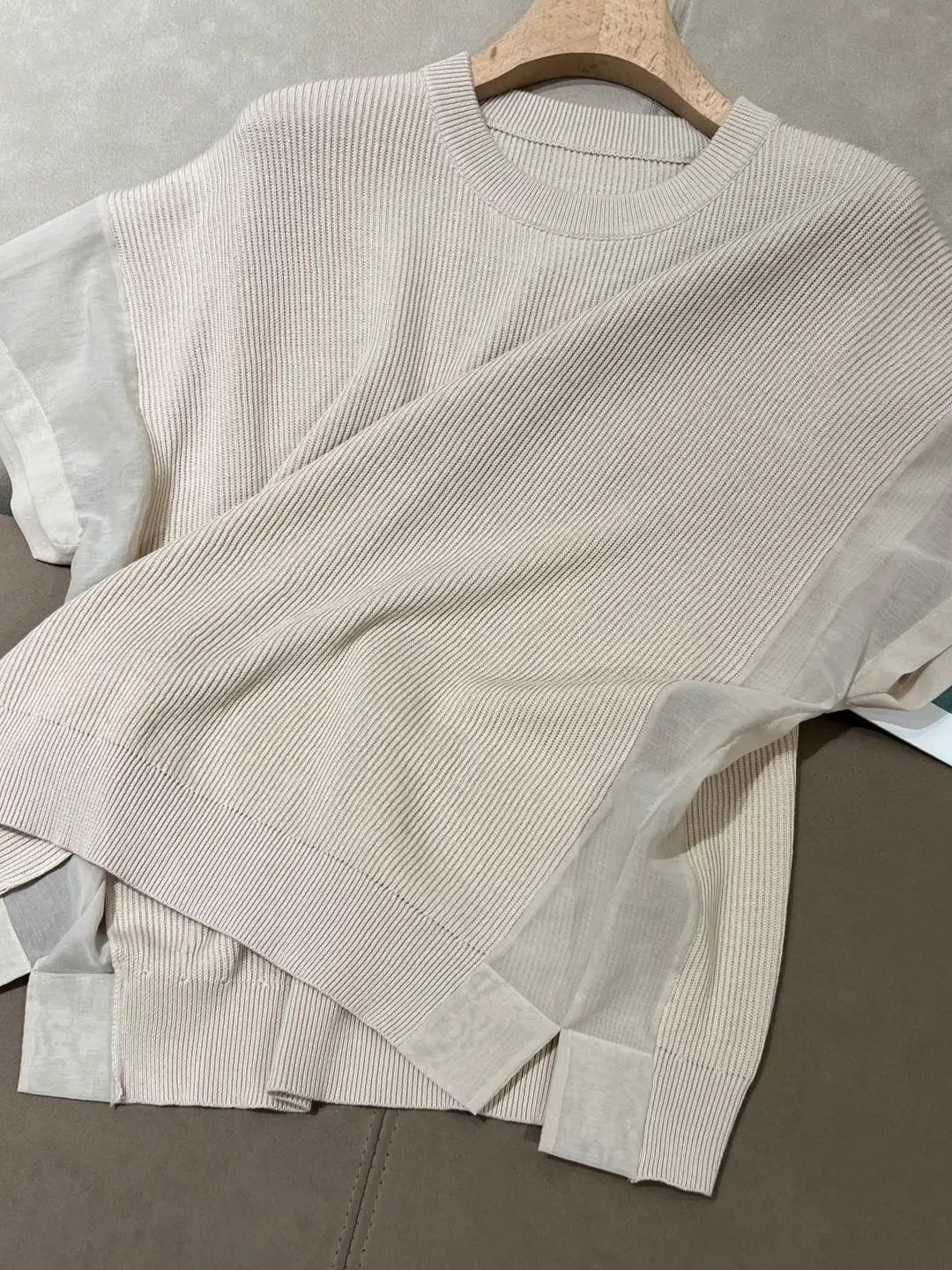Summer Round Neck Loose Cotton Luxurious Top