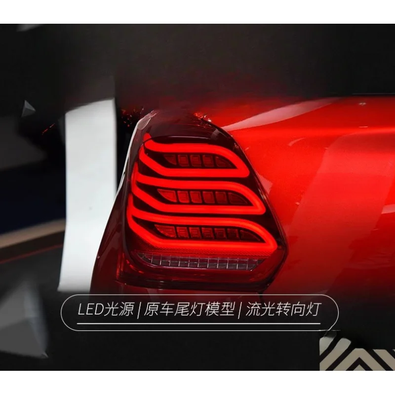 

Подходит для Suzuki 2019 New Swift: Модифицированный задний фонарь в стиле Mercedes с LED-подсветкой и динамическим указателем поворота
