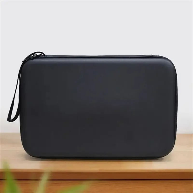 إيفا تنس الطاولة مجداف حالة حقيبة يد صلبة مضرب تنس الطاولة حالة مربعة الشكل الغبار بينغ بونغ مجداف القضية