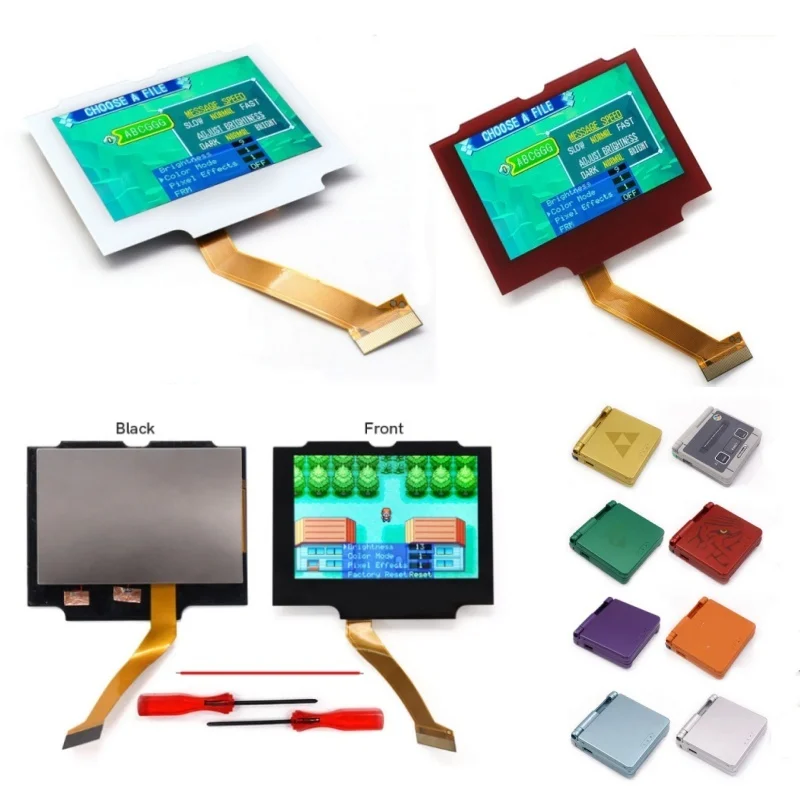 laminated-v5-ips-backlight-backlit-lcd-replacement-mod-kits-for-game-boy-advance-sp-gba-sp-no-need-cut-shell-case