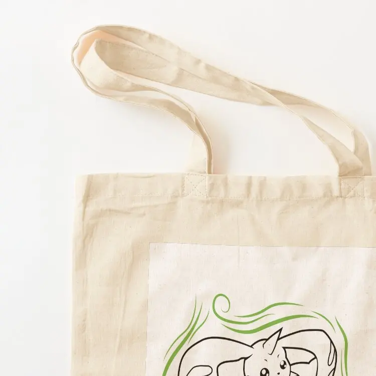 Terriermon Digimon Tamers Tote Bag eco pack hand bag ladies cute tote bag foldable reusable