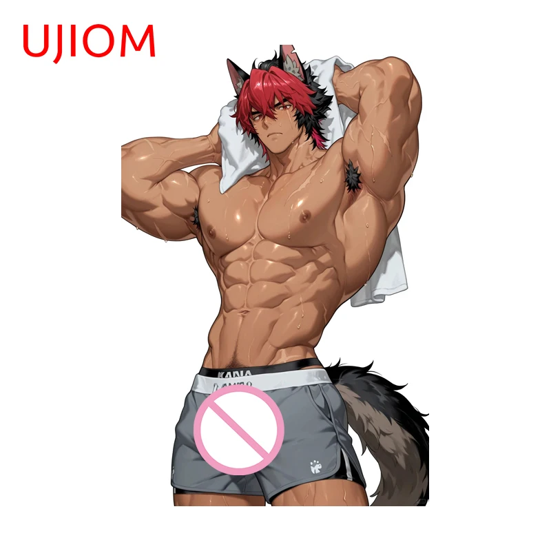 UJIOM Komano Manato Zenless Zone Zero Wall Sticker Premium Occlusion Scratch Vinly Decal Suitable For DIY Decor Accessories