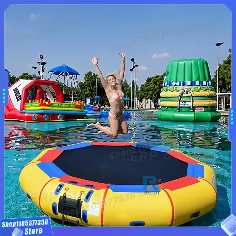High Quality Inflatable Water Floating Trampoline Entertainment Equipment for Water Parks
