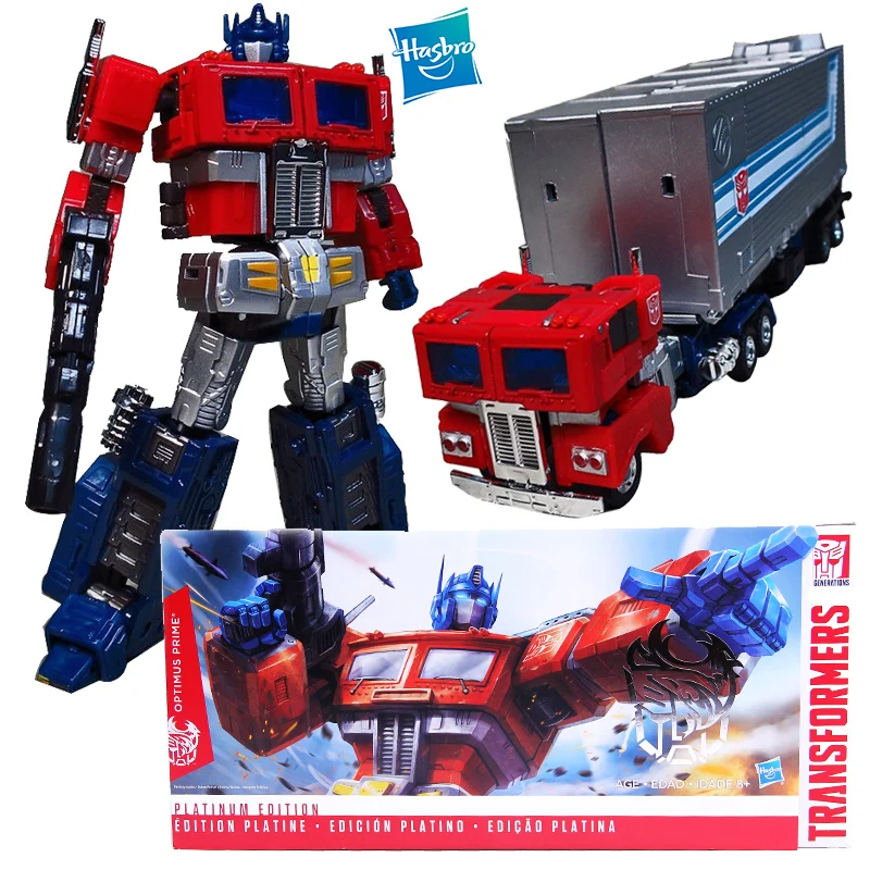 

Original Hasbro Transformers THS-02 New Year's Edition Optimus Prime Movie Action Figures Model Toys transformers toys