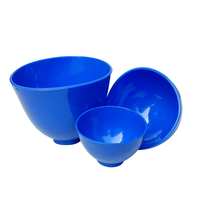 5pcs Dental Medical Mixing Bowl Flexible Rubber Bowls S/M/L Oral Hygiene Teeth Whitening Tools Dentistry Instrument