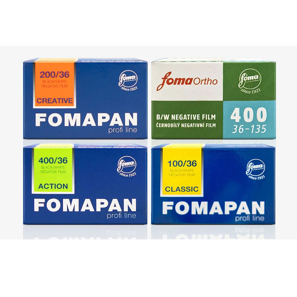 

36 Exposure Per Roll 1-5 Rolls Fomapan Classic 400 135 B And W 100/200 Move Films New Classic Black And White Subpackage Rolls