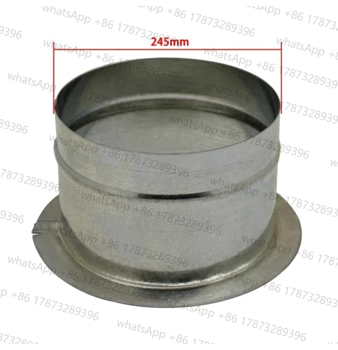Duct System Air Vent Duct Connector Flange Straight Ventilation Pipe Ducting connect Plate Ventilator diffuser Reducing joint
