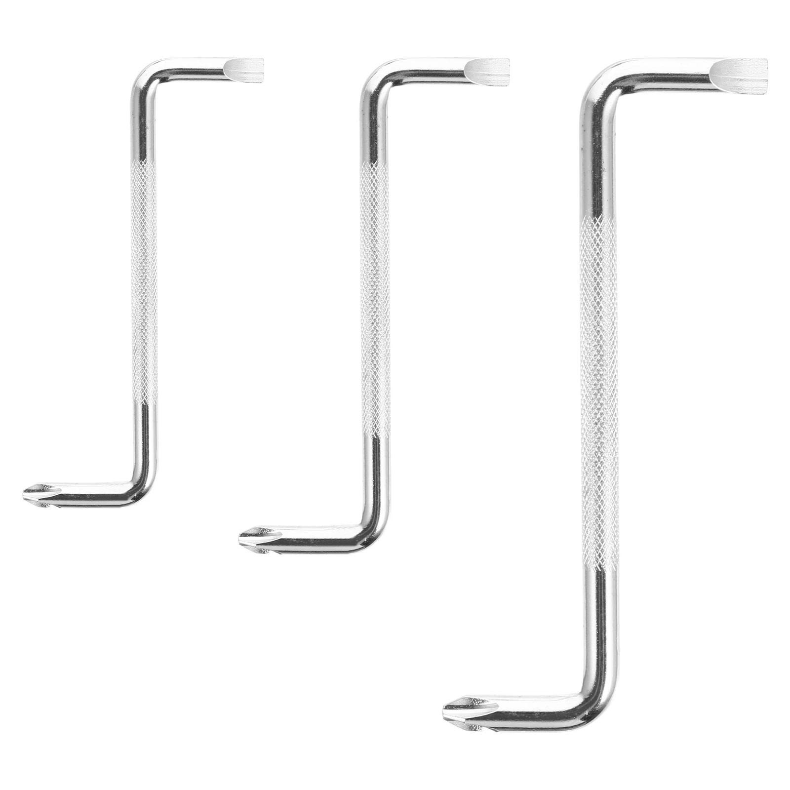 

3 pcs Double Head Micro Offset Screwdrivers Ratchet Tool Steel Type Long Torque Anti Slip Handle Suitable Narrow
