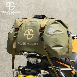 ALIEN SNAIL-bolsa trasera impermeable para motocicleta, bolsa seca de viaje de 3L/60L para equipaje, mochila para asiento de motocicleta