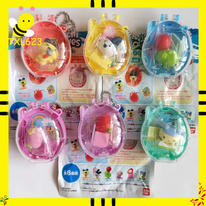 

Bandai Tamagotchi Pooptime кулон Bean Mr.Koigari Коллекционная аниме игровая фигурка игрушка оригинальная серия Spare Time2