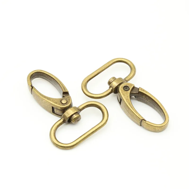 50pcs Trigger Snap Hook (3/4 Inch) For Keychains and Craft Making Lobster Swivel Clasps