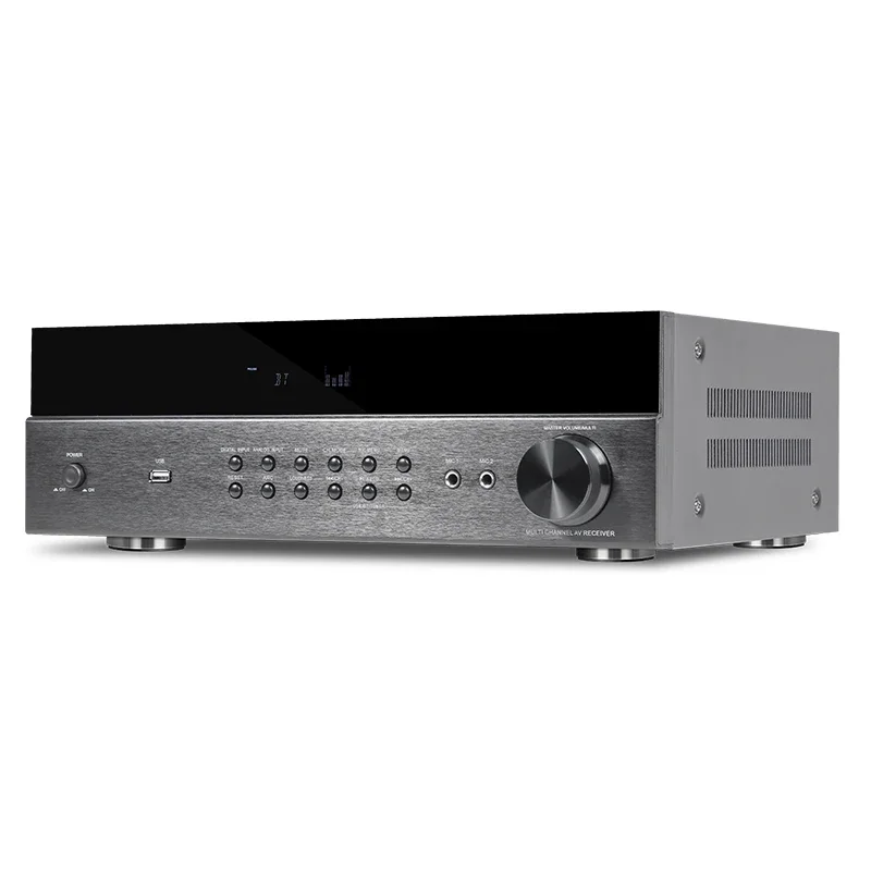 New Arrival  Powerful 7.1CH AV Receiver Audio Amplifier  AV-6136HD