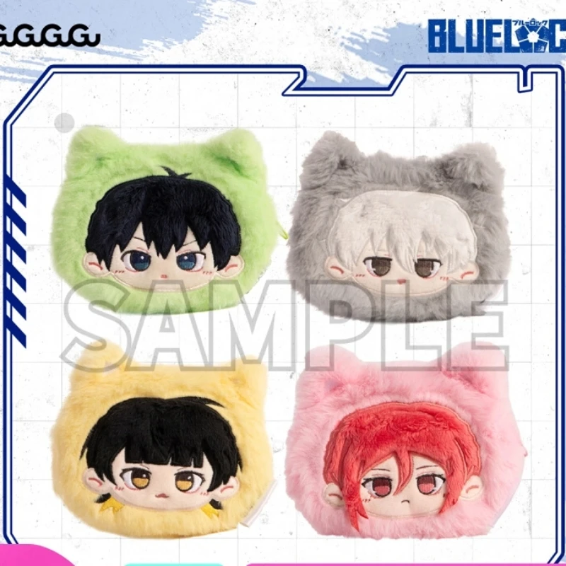 

Anime Blue Lock Isagi Yoichi Bachira Meguru Chigiri Hyoma Nagi Seishiro Cosplay Cartoon Change Purse Mascot Coin Case Xmas Gift
