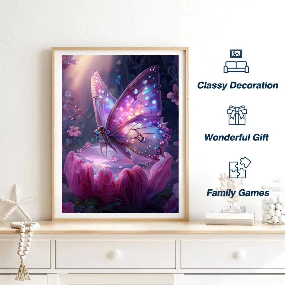 Puzzle 3D Papillon En Bois 290 Pièces – Effet Visuel Unique – Cadeau Adulte Et Enfant – Boîte Cadeau Incluse