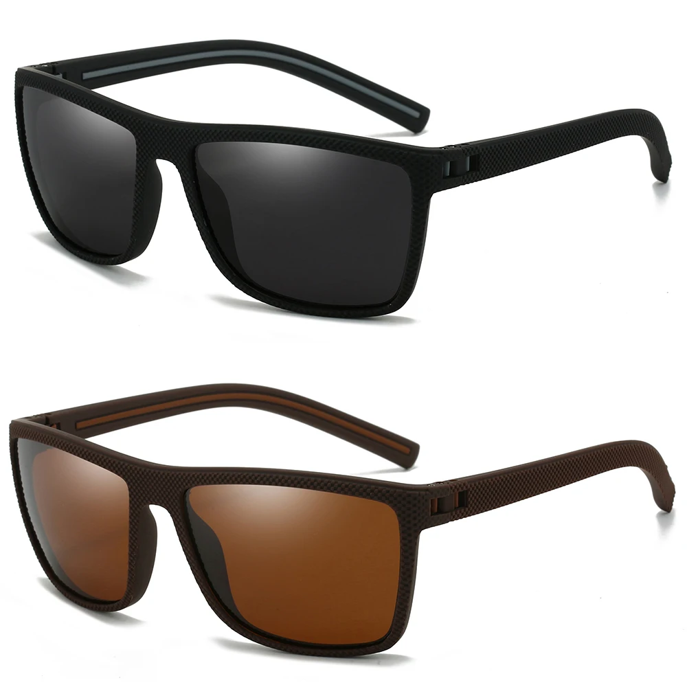 1/2PCS Zonnebril Heren Gepolariseerde Dames UV400 Zonnebril Visbril Outdoor Sportbrillen