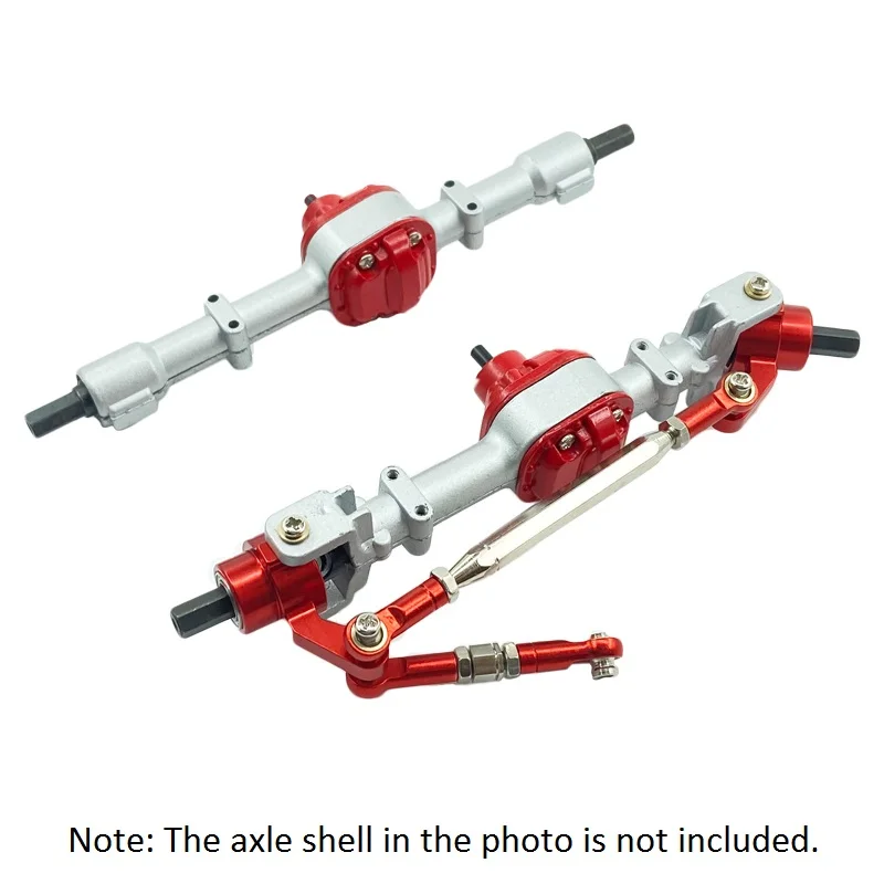 Upgrade Stalen Versnelling Voor En Achter Brug As Stuurbekerset Voor Mn D90 Mn99 Mn 99 1/12 Rc Auto-Onderdelen, 2
