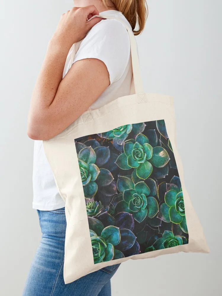 

Succulent fantasy Tote Bag tote bags men eco pack eco bag folding university shopper bag