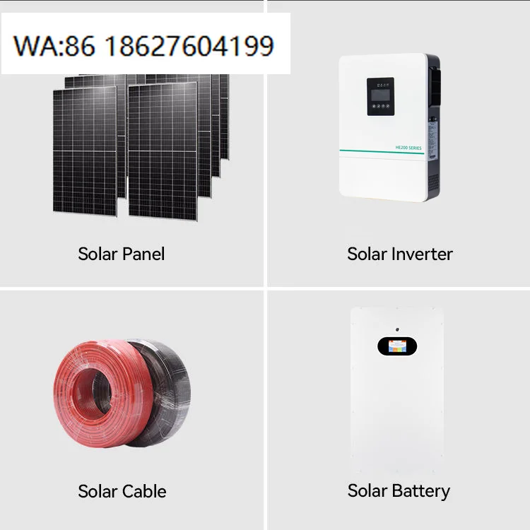 Solar Energy System 5000W 6000W Solar PV Energy Conversion System Home Off Grid Hybrid Solar System Complete Full Set