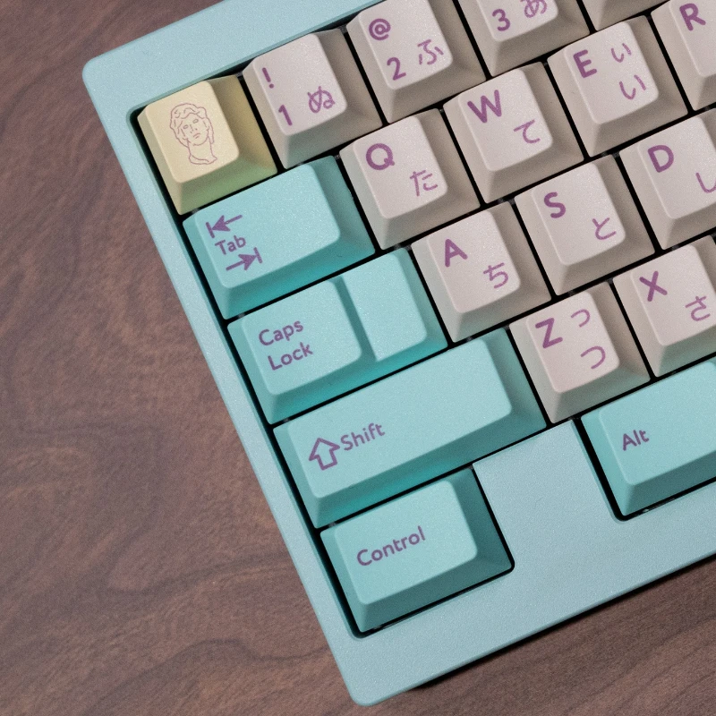 Imagem -05 - Gmk Analog Dreams Keycaps Grupo Reimpressão Versão Japonesa Pbt Sublimação Dye Perfil Cereja Teclado Mecânico Presente Gamer