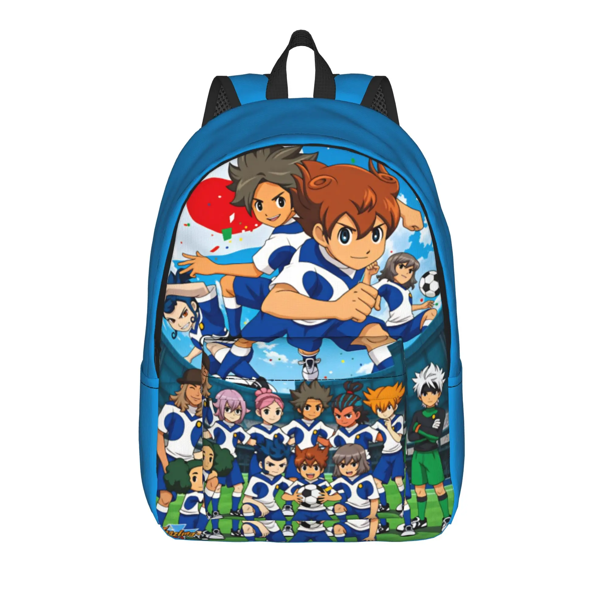 Inazuma Eleven Backpack  Cycling Backpacks Boy Girl Designer Durable High School Bags Kawaii Rucksack