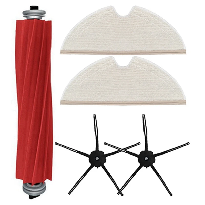 โปรโมชั่น!สำหรับ roborock Q7สูงสุด/Q7 Max + ชุดอุปกรณ์เสริม Q7สูงสุด/Q7 Max + แปรงด้านข้าง Q7สูงสุด/Q7สูงสุด + ผ้าถูพื้นแปรงหลัก Q7สูงสุด