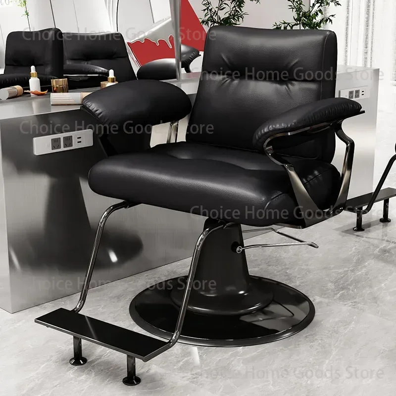 Luxury Portable Barber Chair Salon Designed Beauty Reclinable Barber Chair Swivel Hidraulic Cadeira De Barbeiro Salon Furniture