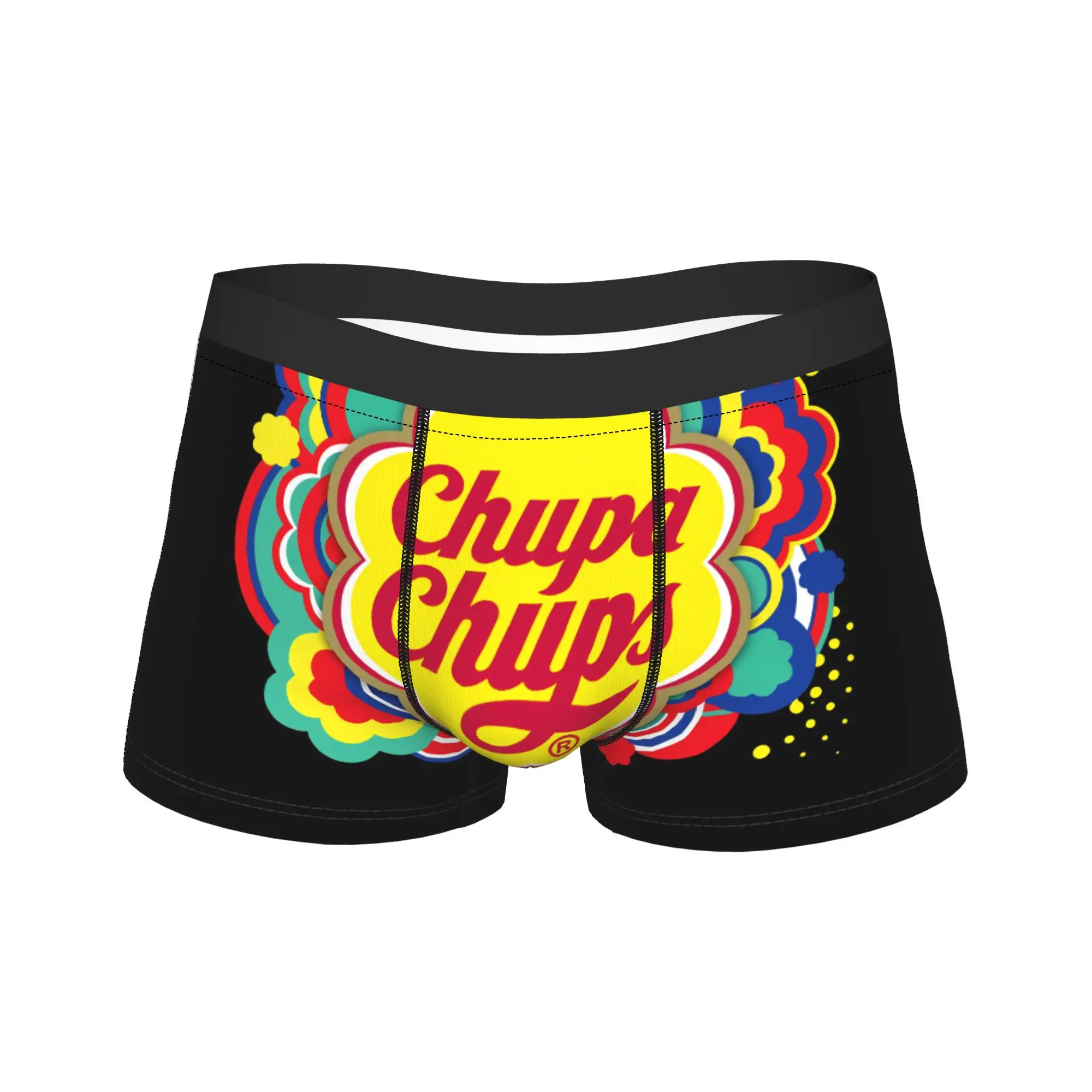 Candy Chupa Chups Forever Fun Boxershorts, ropa interior con bolsa 3D, pantalones cortos de alta calidad, calzoncillos suaves de tendencia para hombre, calzoncillos de talla grande