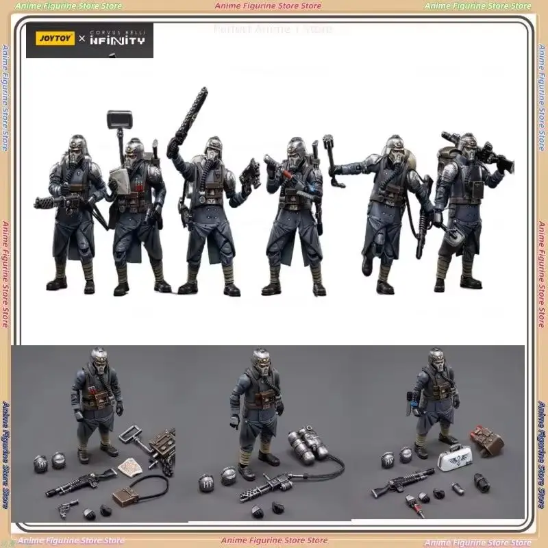 

JOYTOY Dark Sources Warhammer 40K Krieger Death Korps Ветеранский отряд Астрольная армия 1/18 Подвижный солдат Людина