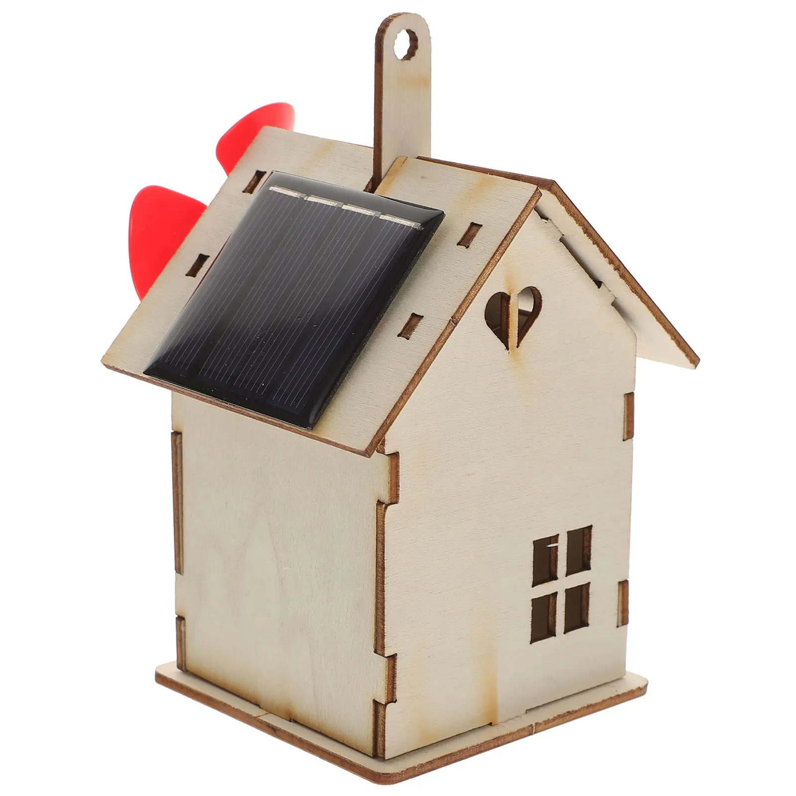 

1Set Solar Power Small House DIY Assembly Kids Educational Science Experiment Project Birthday Gift DIY Solar Toys