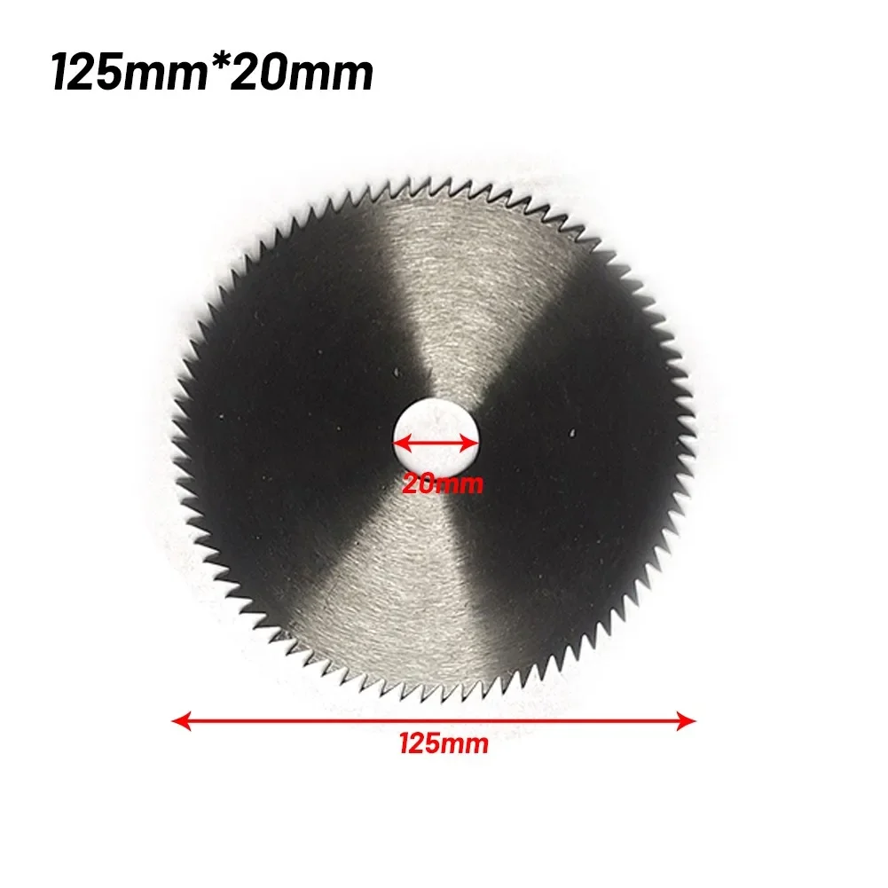 20/25mm Bore Diameter Steel Circular Saw Blade 110/125/150 For Craftsmen For Angle Grinder Utting Wood Plastic Other Light Metal