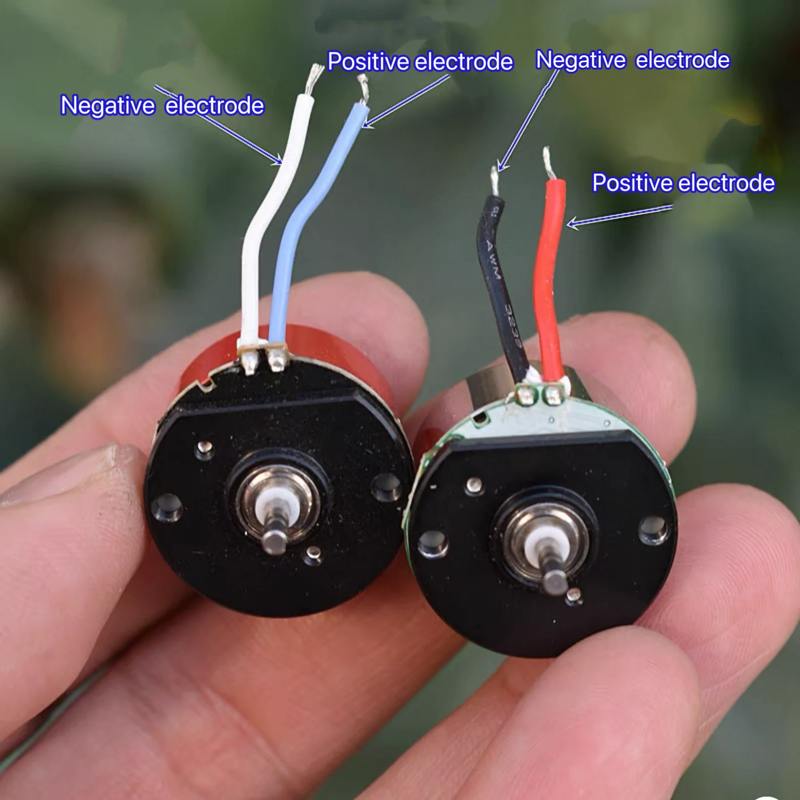 울트라 마이크로 20MM 외부 로터 브러시리스 모터 볼 베어링 DC5V-6V 내장 드라이버 보드