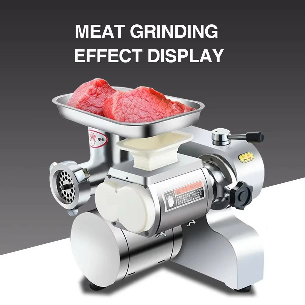 Commercial Multi-Function Stainless Steel Electric Food Processor Machine 1000-1500W 1 Year Warranty Cutting Slicing Shredding