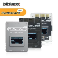 Bitfunx PSxMemCard Gen2 Sd2psXtd para almacenar ahorra juegos de PS1 y PS2 para consolas de juegos PlayStation1 PS one Playstation2