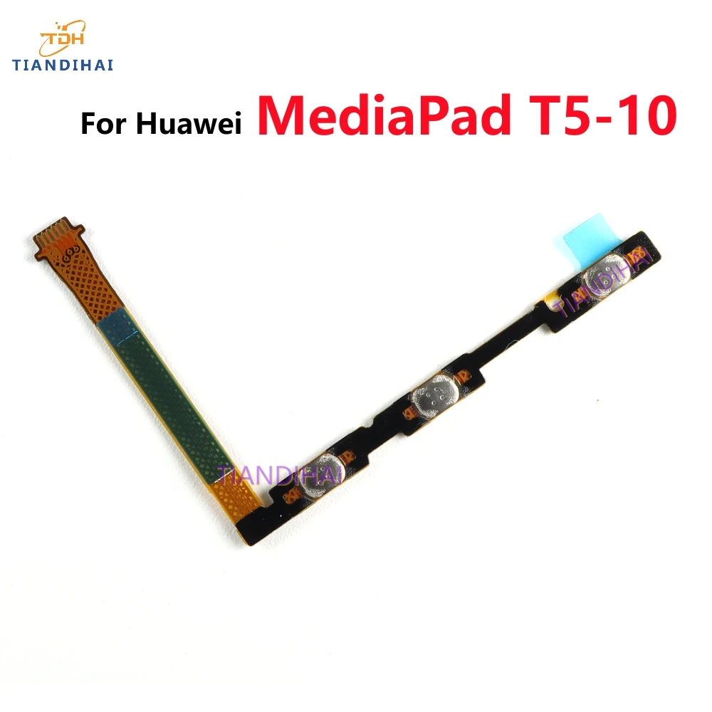 Power ON OFF Volume Up Down Side Button Switch Key Flex For Huawei MediaPad T5-10 AGS2 W09 W19 L09 10.1