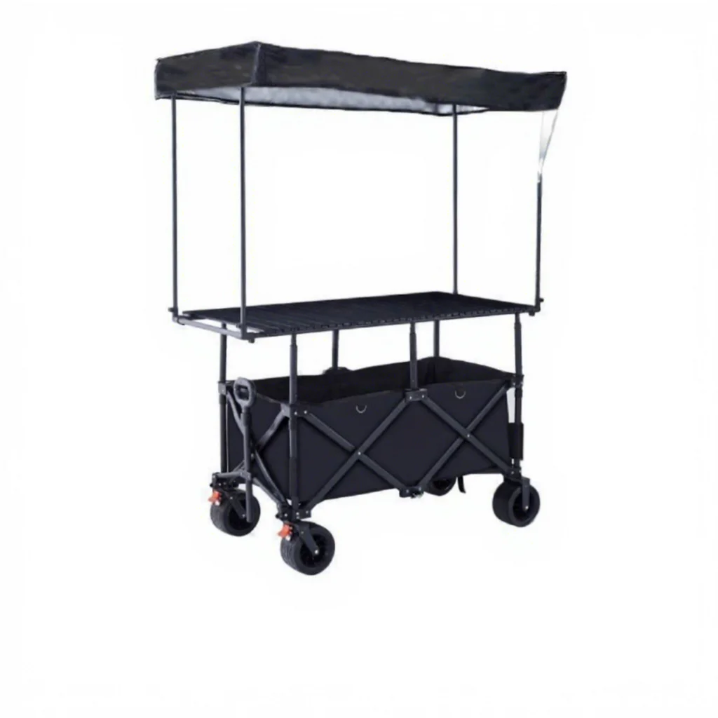 Carro Plegable de Ruedas Ancha - Outdoor Camping Wagon reseña y precio