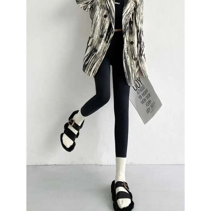 ay ark السراويل عالية الخصر Fce اصطف المرأة Fitn اليوغا السراويل طماق رقيقة الساق ملابس خارجية للخريف حجم صغير