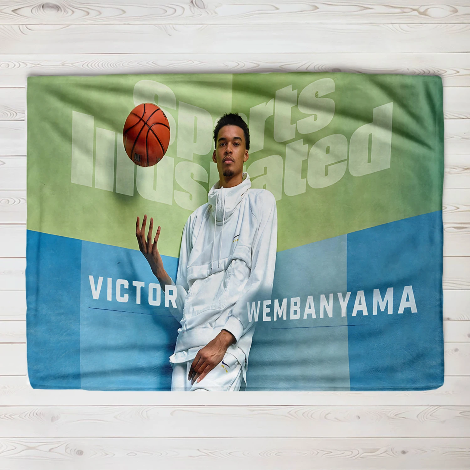 Victor Wembanyama France SAS Famous Basketball Star  Blankets for Bedding sofa Ultra-Soft Bedroom small blanket  convenient