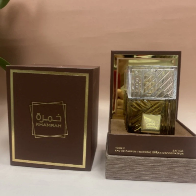 100ml Dubai Middle East Brand Perfume Khamrah Long Lasting Fragrance L Perfume for Men Women