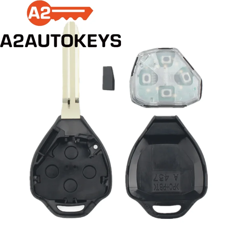 A2AUTOKEYS HYQ12BBY 314.4 Mhz ID67 4 Buttons Car Remote Key For Toyota Camry Avalon Corolla Matrix RAV4 Yaris Venza tC/xA/xB/xC