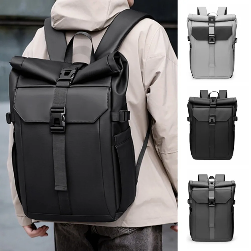

Large Capacity Men Leisure Backpack Lightweight Multi Layer Travel Rucksack Waterproof Breathable Men Laptop Backpack College