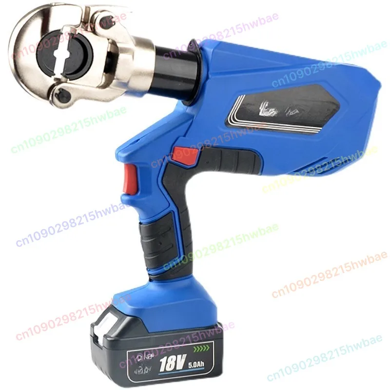 

Mini Rechargeable Portable Electric Hydraulic Pliers ES-300 Rechargeable Crimping Pliers, Copper and Aluminum Wire Crimping Tool