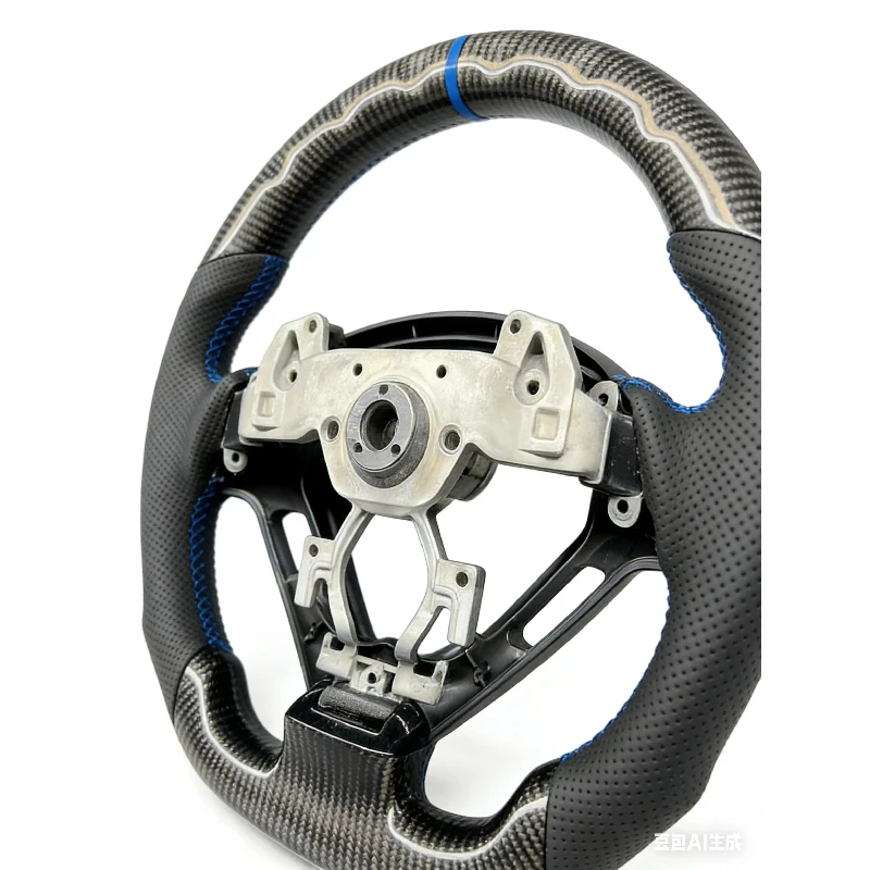 

Carbon Fiber Leather 3-Spoke Sports Racing Steering Wheel for Q60-Enhanced Control & Luxury Appearance