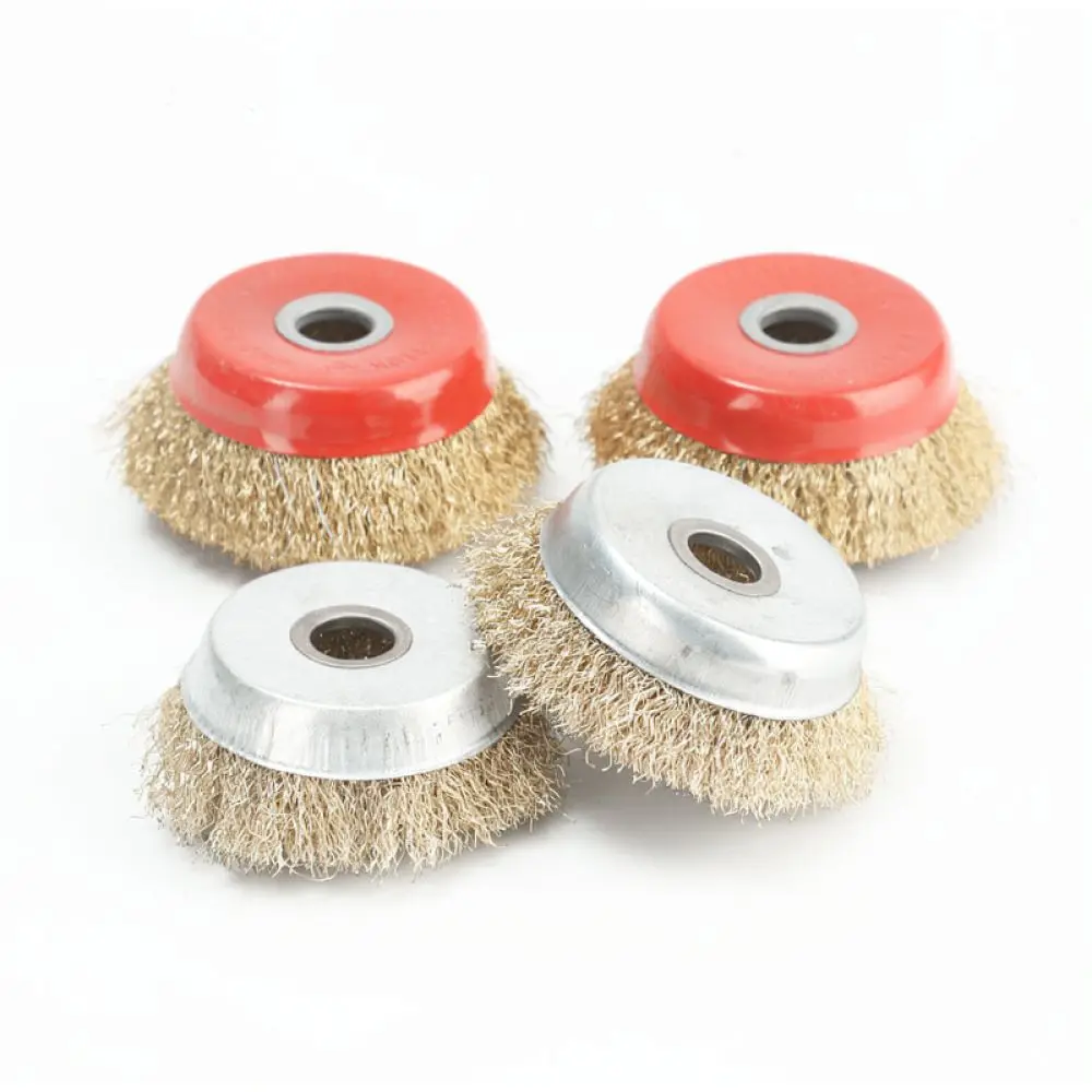 For Xinda Stainless Steel Wire Cup Brush Wheel For Angle Grinder Polishing Disc Cleaning Rust Removal Metal Grinding Accessory