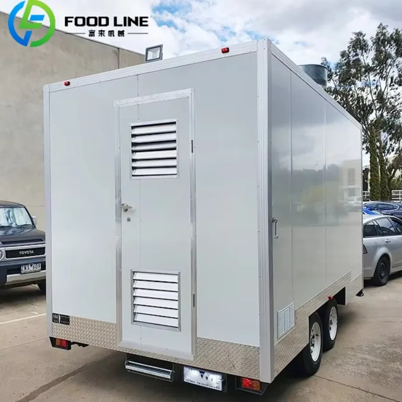 

Customized Street Store, Licensed Food Trailer, Manufacturer, Mobile Kitchen, Fast Food Truck, Tea Coffee Truck